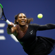 Serena Williams during her women’s singles first round match against Magda Linette of Poland on Day One of the 2018 US Open at the USTA Billie Jean King National Tennis Center on August 27, 2018 in Queens, New York.